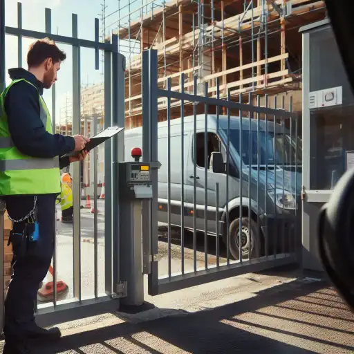 construction site access control